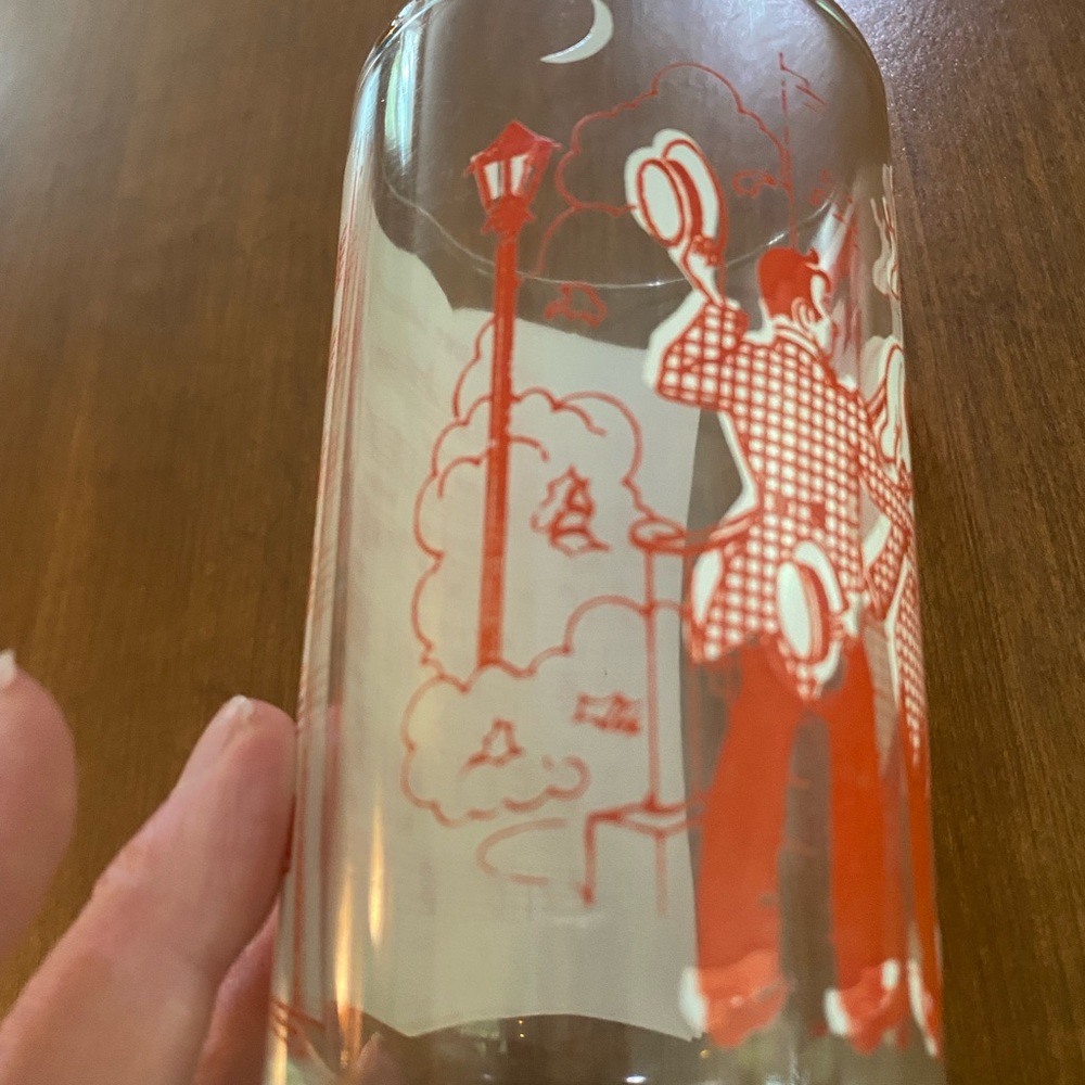 Vintage Hazel Atlas Song Glass “Goodnight, ladies” - Picture 8 of 12